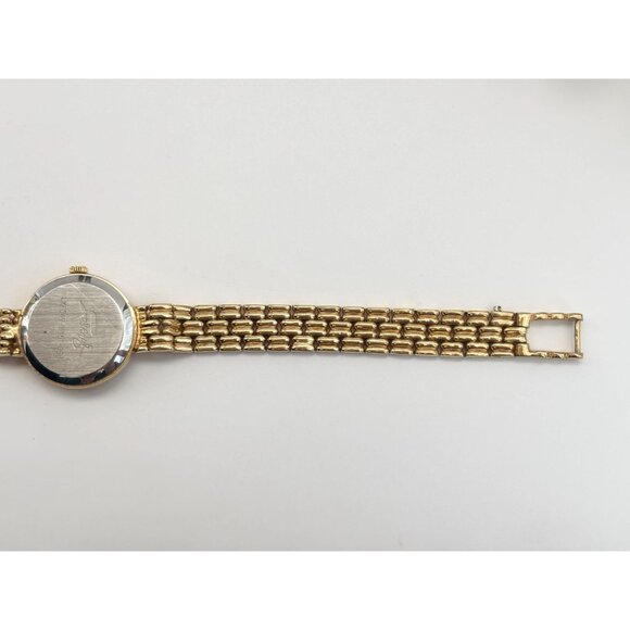 Faberge Rope Gold Toned Bracelet Analog Vintage Wristwatch - 19mm - WORKS! - Picture 7 of 14